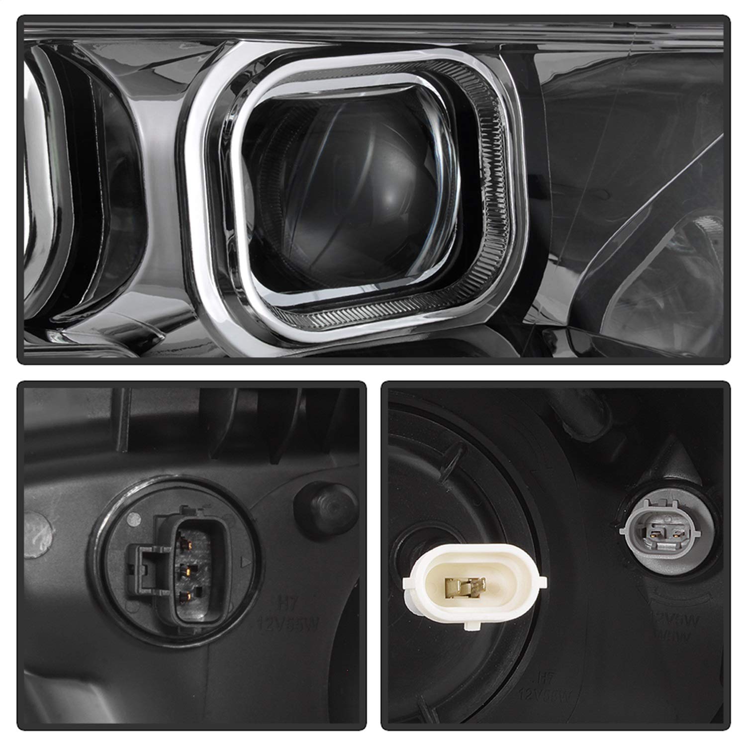 Projector Headlights Xtune (PRO-JH-TTA16-SR-C) (Akkon)