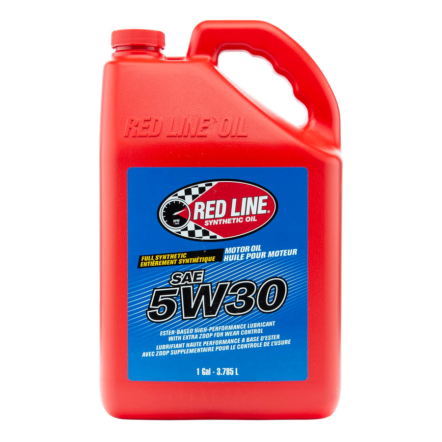 Fully Synthetic Red Line 15305 SAE 5W30 Motor Oil - Gallon
