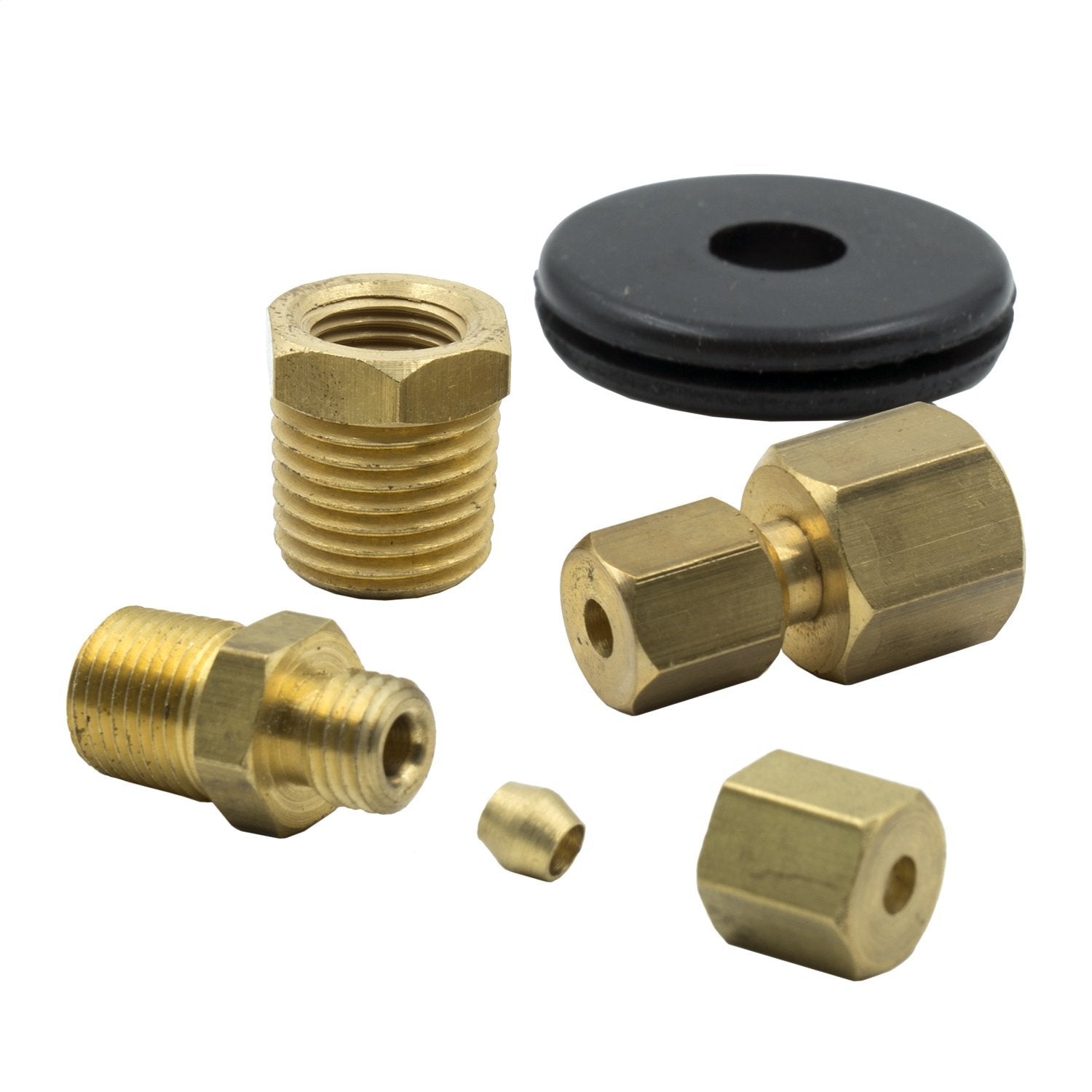 AUTO METER Accessories Fitting Adapter 0.630 in. x 0.563 in. x 0.563 in. 3290