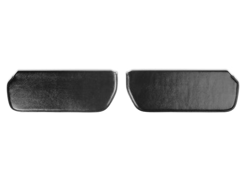 Brothers Trucks 05-339 C/K Foamback Sunvisor Pair - Vinyl - Black