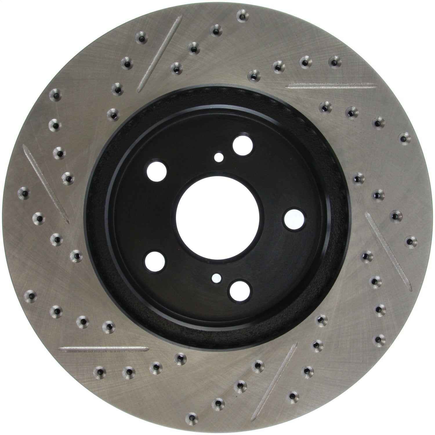Sport Drilled/Slotted Brake Rotor StopTech 127.44125L (Front Left), 1 Pack