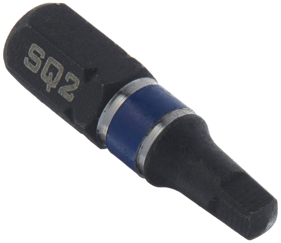 Irwin Tools Impact Performance Series IWAF31SQ22 Insert Square Drive Bit #2 (2 Pack)