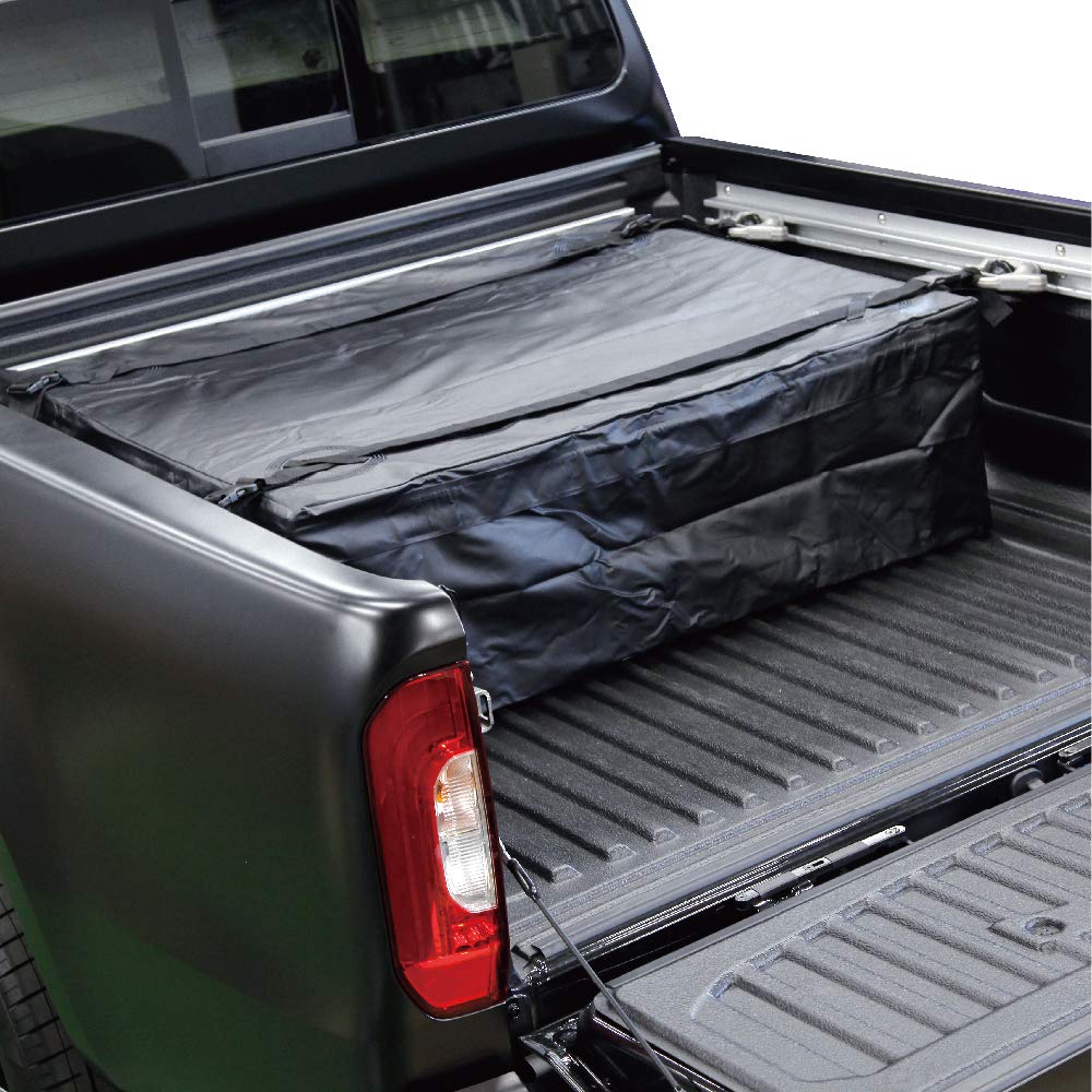 3D MAXpider Soft Shell Rooftop Cargo Carrier, 8 Cubic Feet, 45” x 22” x 14” - Waterproof Heavy Duty Car Roof Top Bag - Assembled with Secure Tie-Down Buckle Straps System - (Medium Size Capacity)