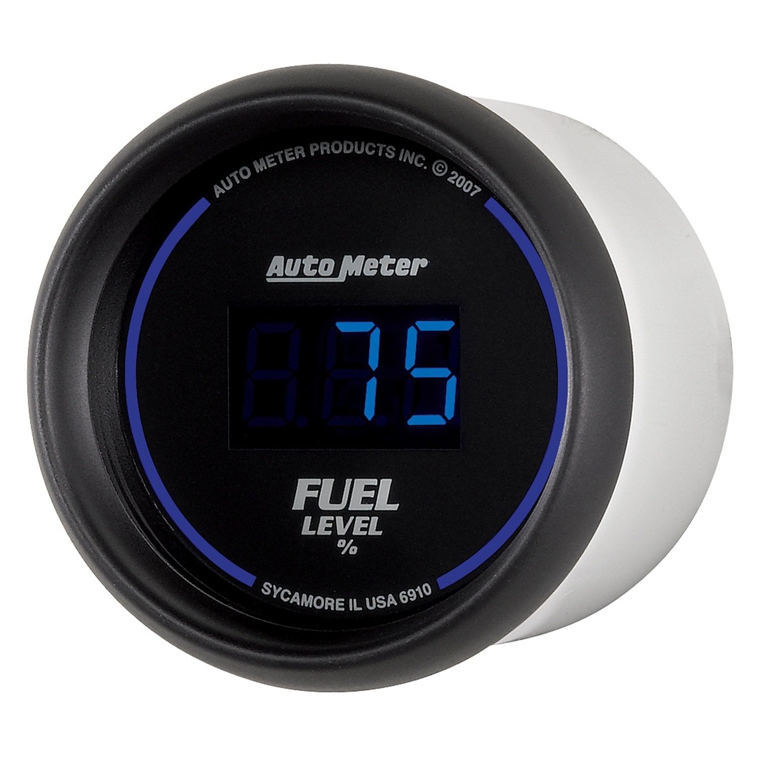 Auto Meter Cobalt Digital 2-1/16" 0-280 ohm Digital Fuel Level Programmable Empty - Full Range with Preset