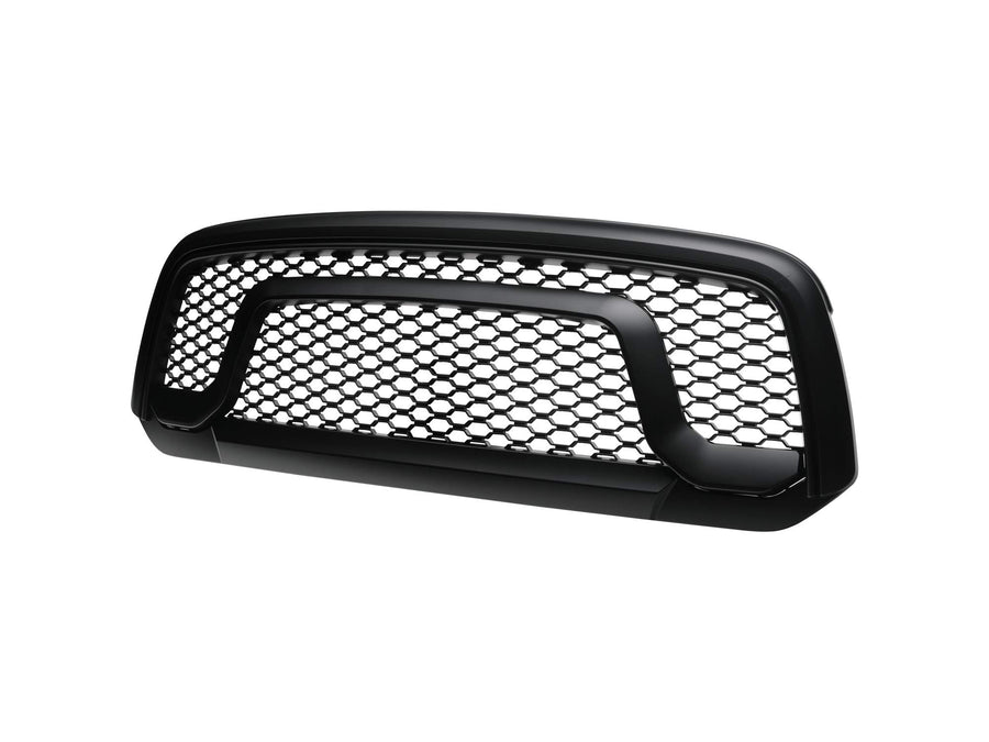 OE Style Armordillo USA Grille Fits 2013-2018 Dodge Ram 1500-Matte Black
