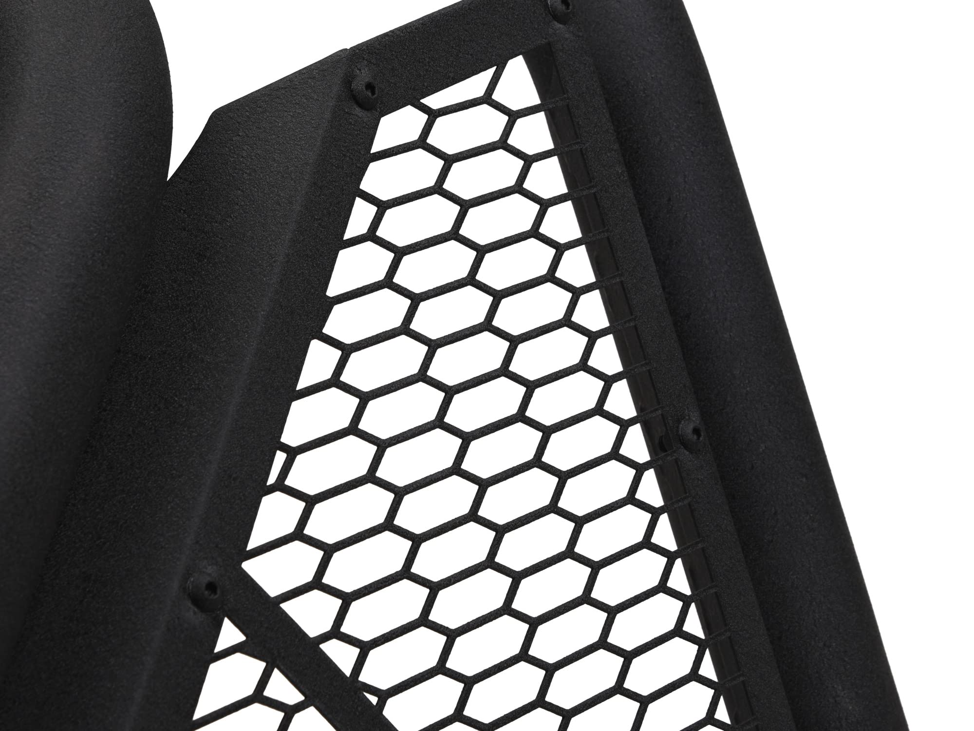 8707791 Armordillo USA CR-B Honeycomb Mesh Steel Chase Rack - Textured Black Fits Full Size Pickup Truck
