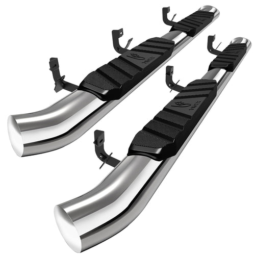 3.5" Tyger Auto Rider Running Boards Compatible with 2009-2018 Dodge Ram 1500; 2010-2026 2500 3500; 2019-2024 Classic | Crew Cab | TG-SS2D35317 | Side Step Rail Nerf Bars
