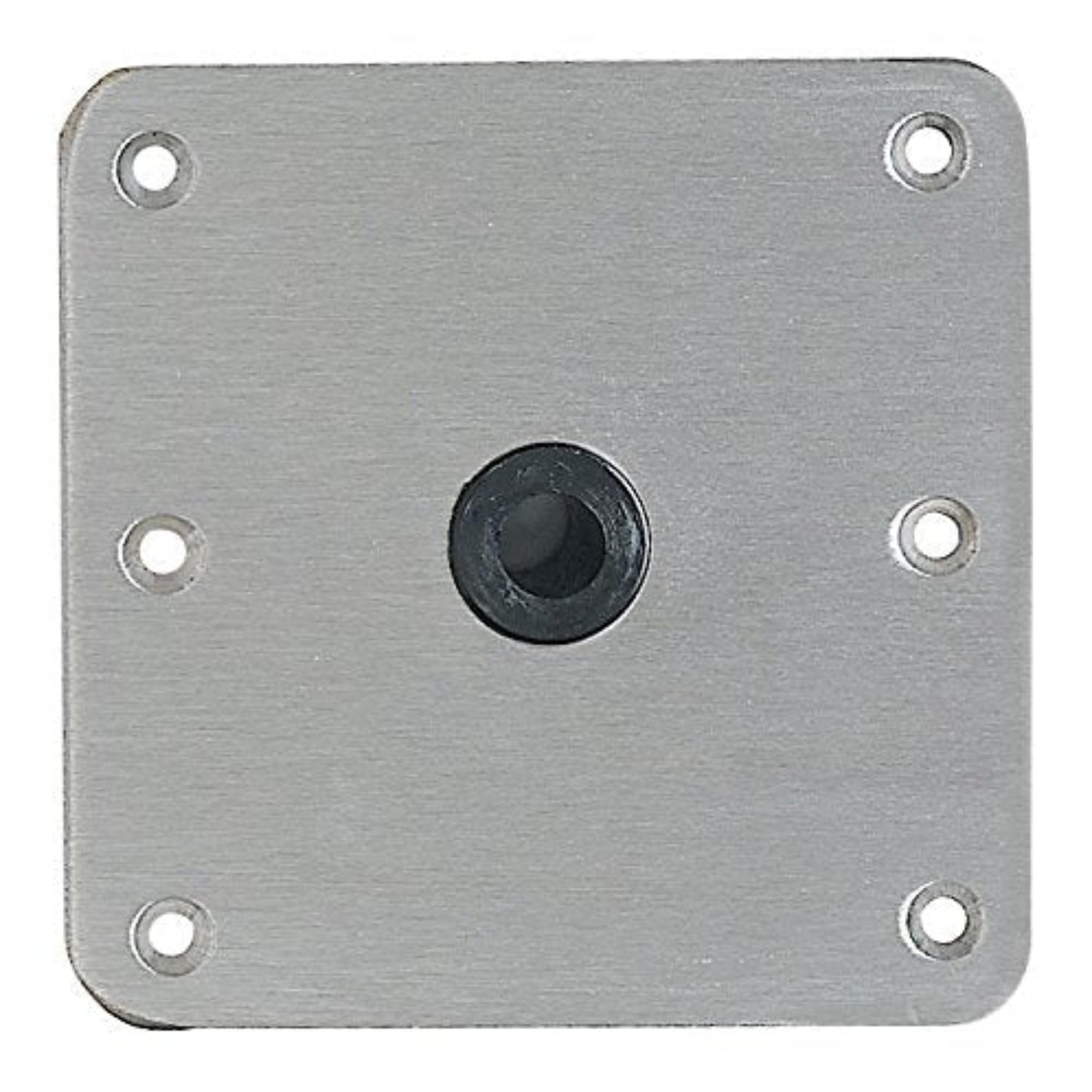 Attwood Lock'N-Pin LandNSea 3/4-Inch All Stainless Steel Pin Bases 7"x7", No Thread, Acetal Ring Adult Unisex
