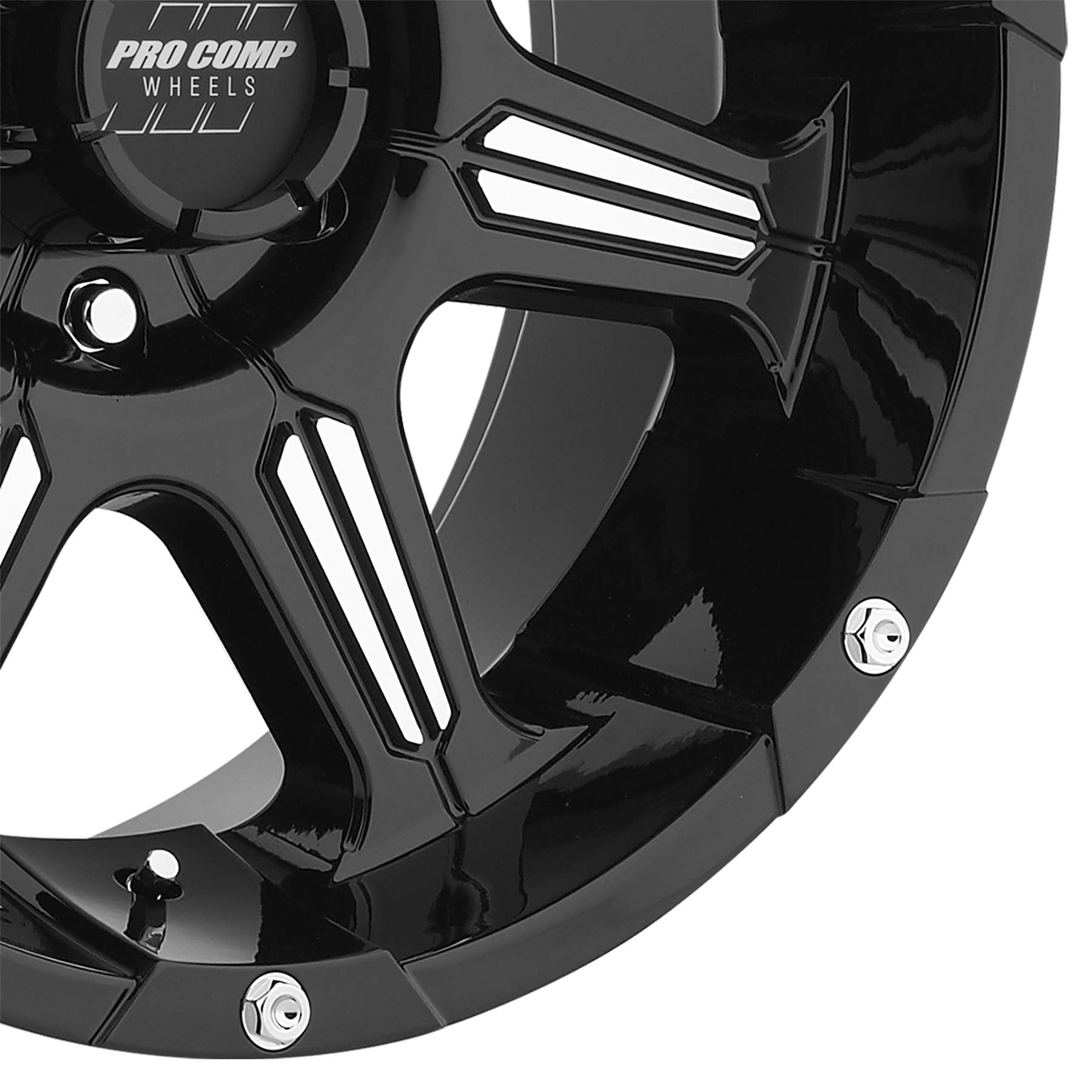 Gloss Black Pro Comp Alloys Series 01 Wheel with Machined Face (17x8"/6x139.7mm)