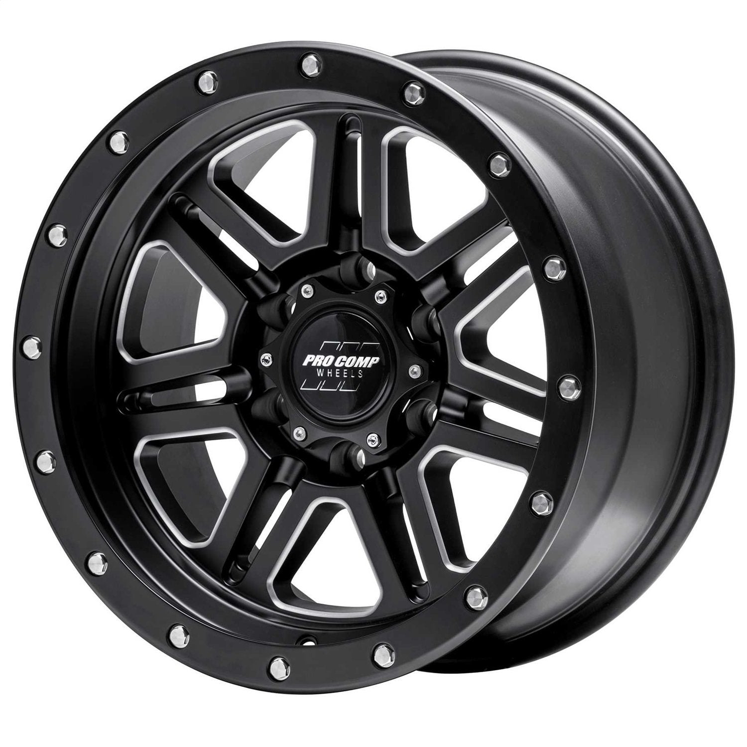 Apex Pro Comp Black Wheel with Painted (20 x 10. inches /6 x 135 mm, -18 inches Offset)