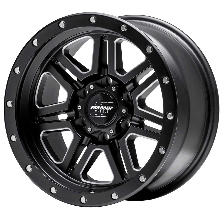 PRO COMP Apex Series 62 Satin Black Milled (20x10 / 6x5.5 / -18mm)