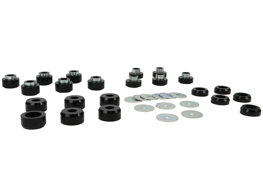 Black Nolathane Body Mount and Radiator Support Bushing REV220.0032