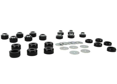 Black Nolathane Body Mount and Radiator Support Bushing REV220.0032