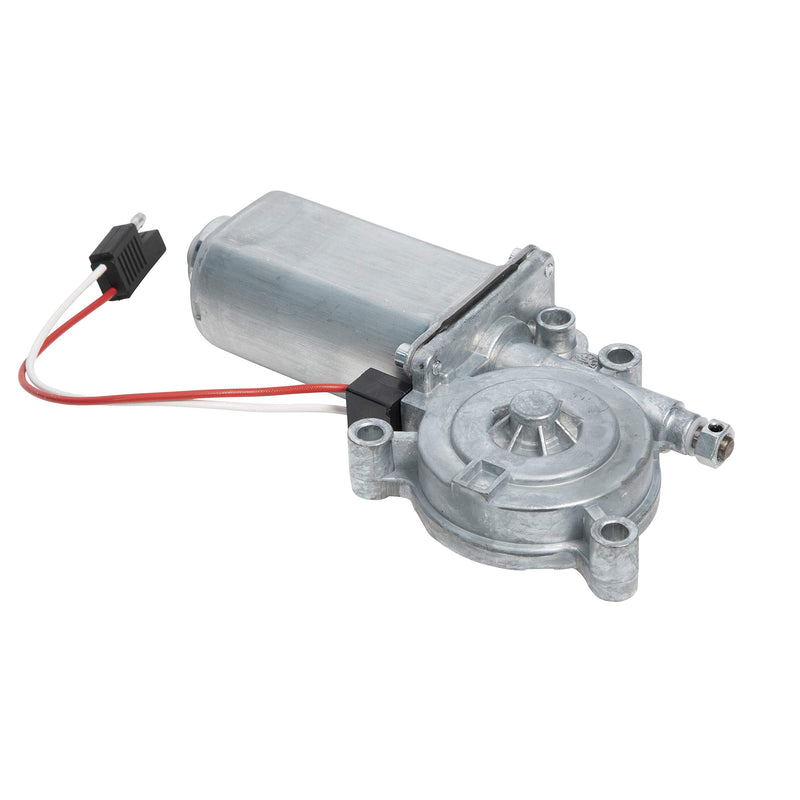 Replacement Solera Motor with Dual Connectors for Power Awnings on 5th Wheel RVs, Travel Trailers and Motorhomes