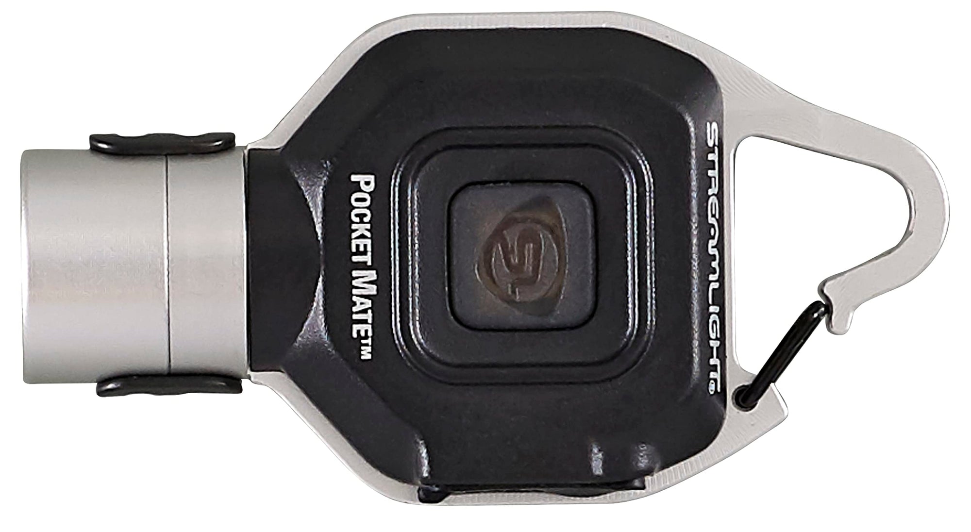 Pocket Mate Streamlight 73300 325-Lumen Keychain/Clip-on USB Rechargeable Flashlight, Silver