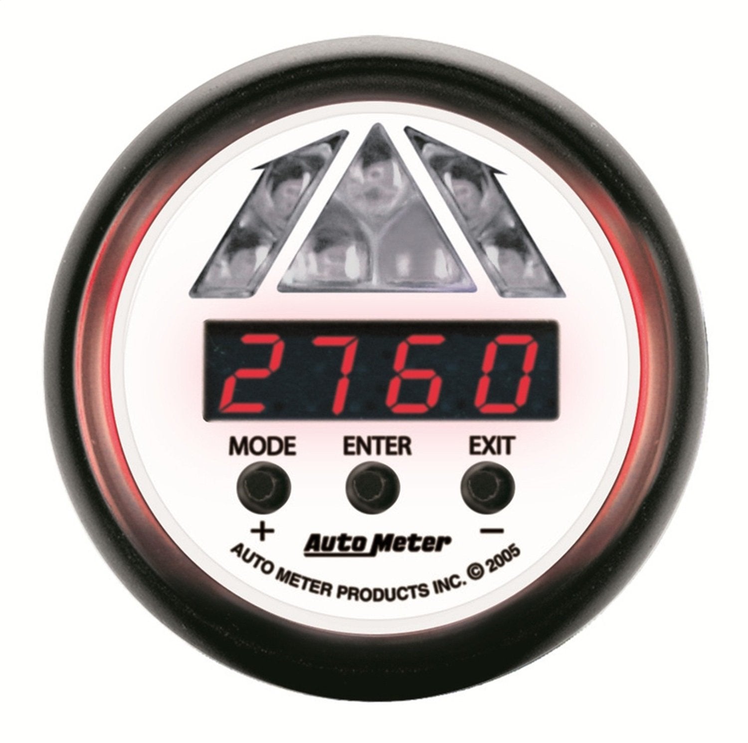Auto Meter Phantom 2-1/16" Shift Light 0-15k RPM Level 1 Digital Pro Shift System 5787