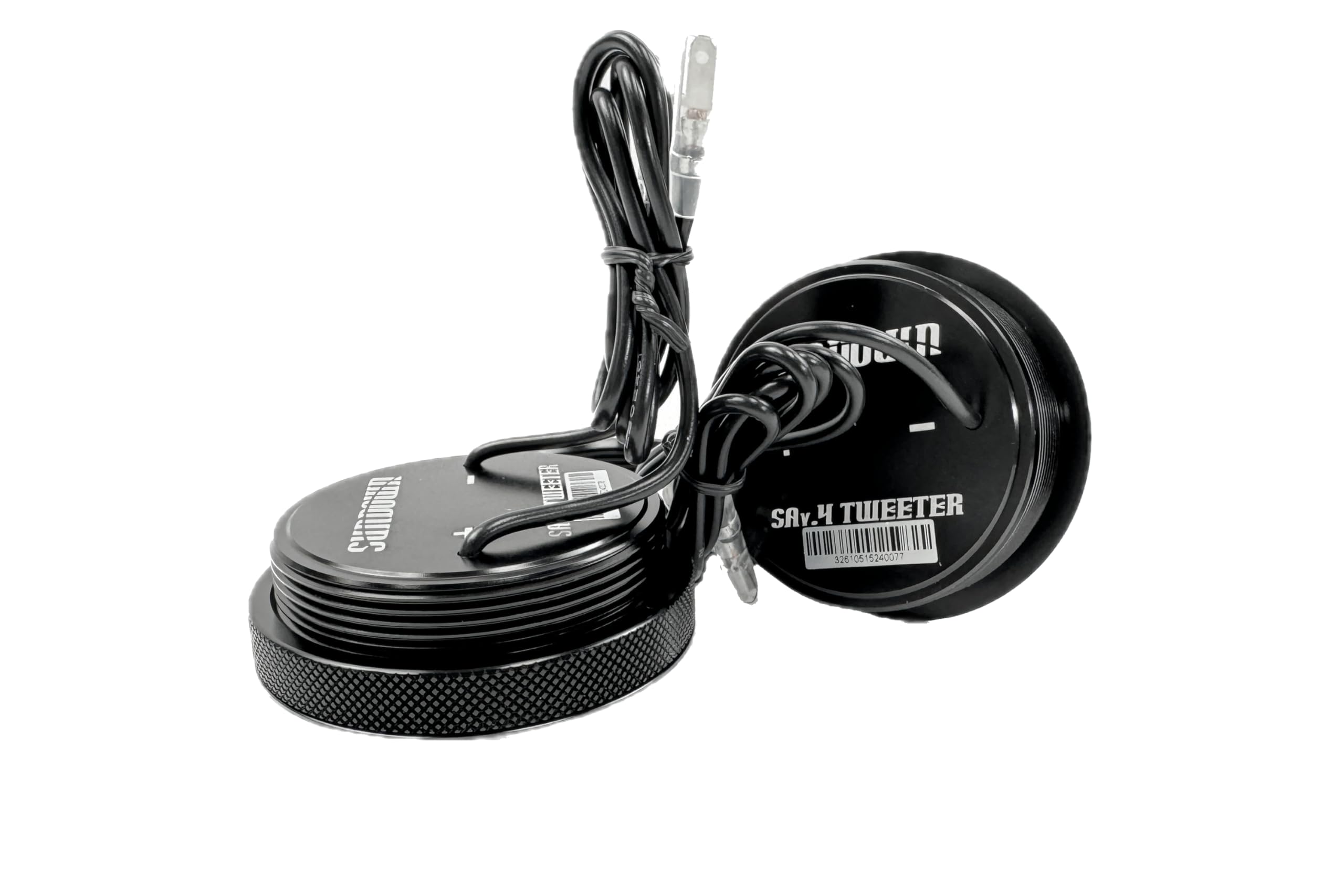 SA-1T v4 Sundown Audio 1" Soft Dome Tweeter Pair - 65W RMS High-Fidelity Car Audio Tweeters with 92dB Sensitivity & Multi-Crossover Options for Crisp, Smooth Highs