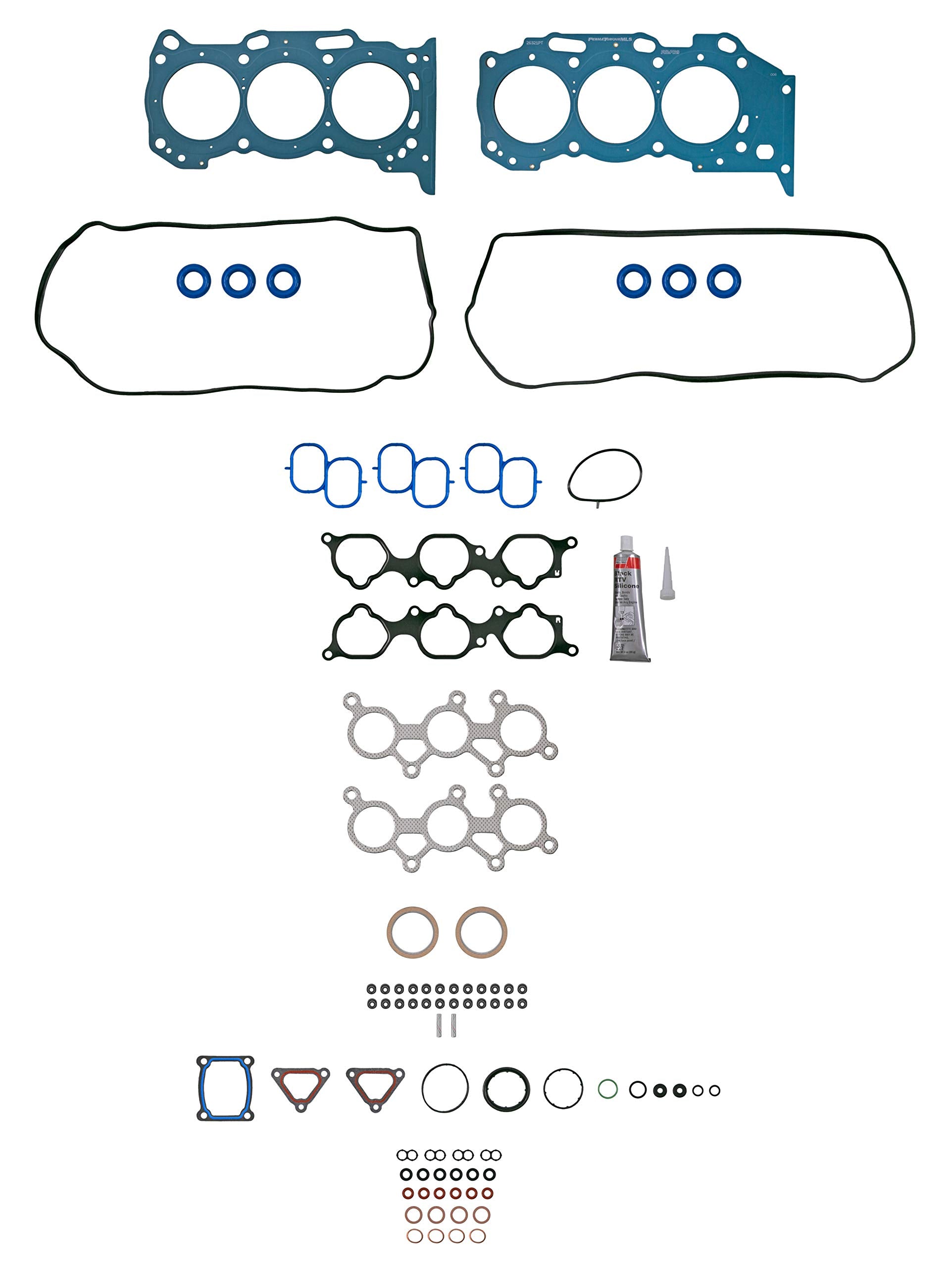Engine Cylinder Head Gasket Set FEL-PRO HS 26321 PT for Toyota Highlander