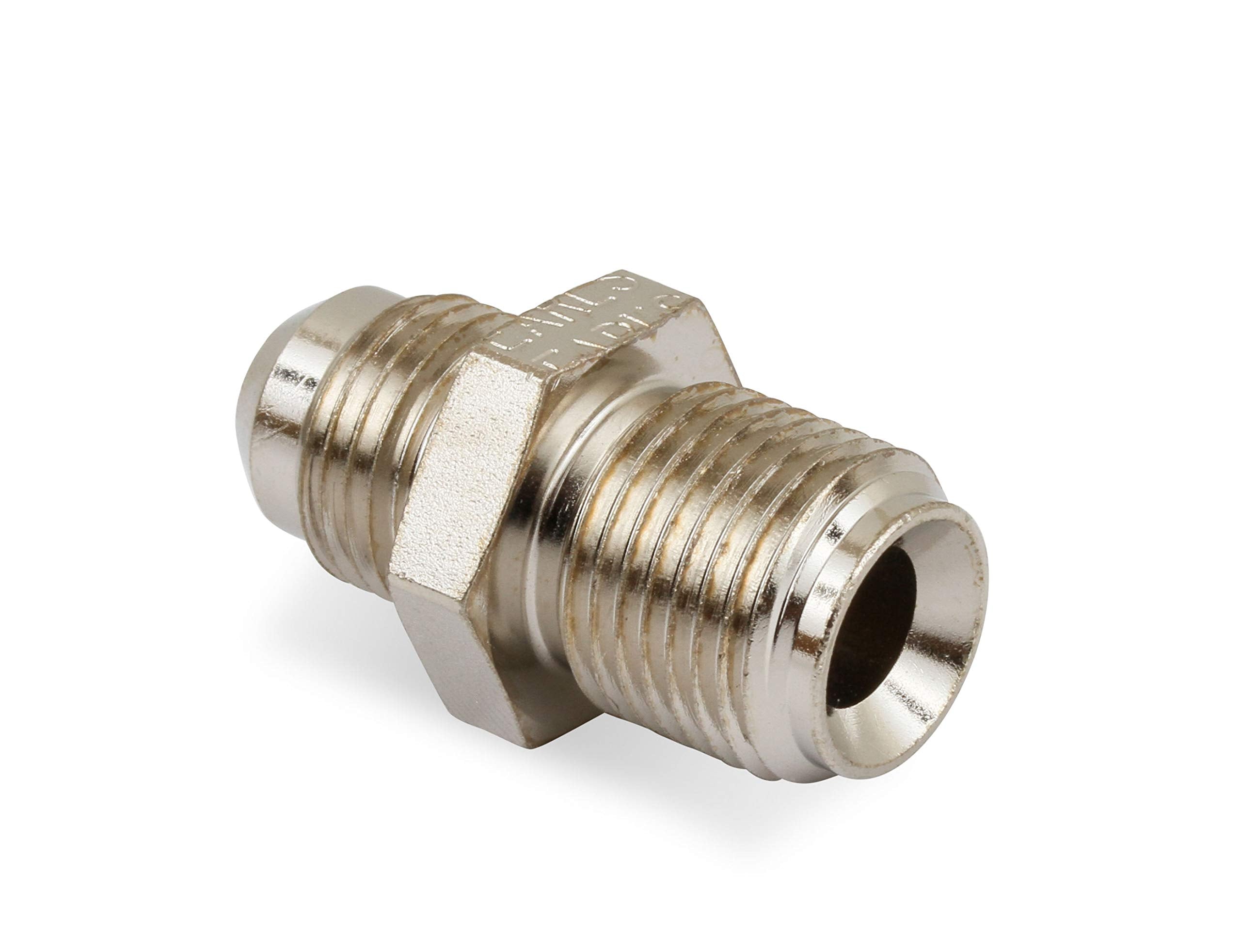 5/8-18 I.F. To -6An Male,Extended,Nickel EARL'S PERFORMANCE PLUMBING