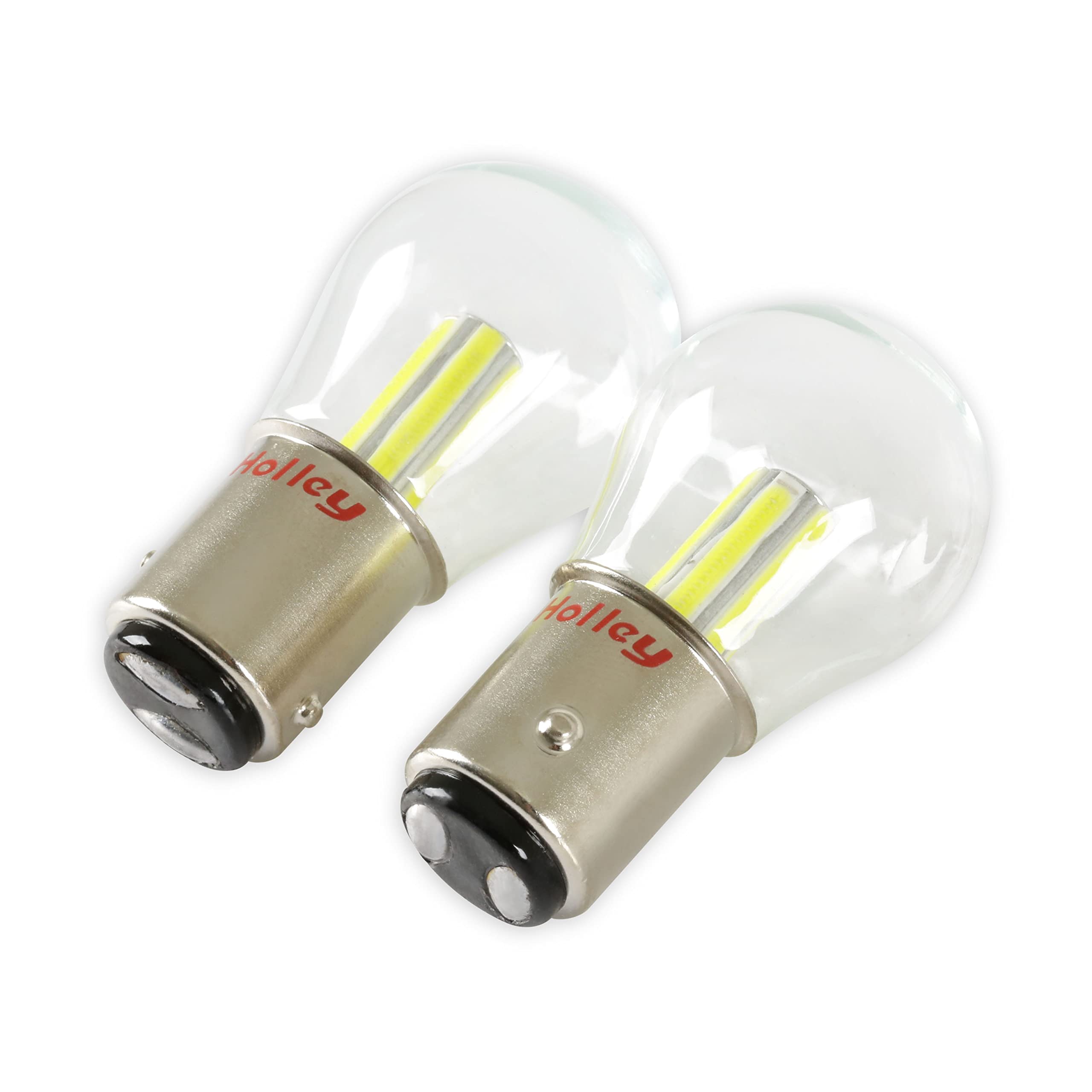 Holley HLED09 RetroBright LED Bulbs - Turn Signal 1157 - Modern White - Pair