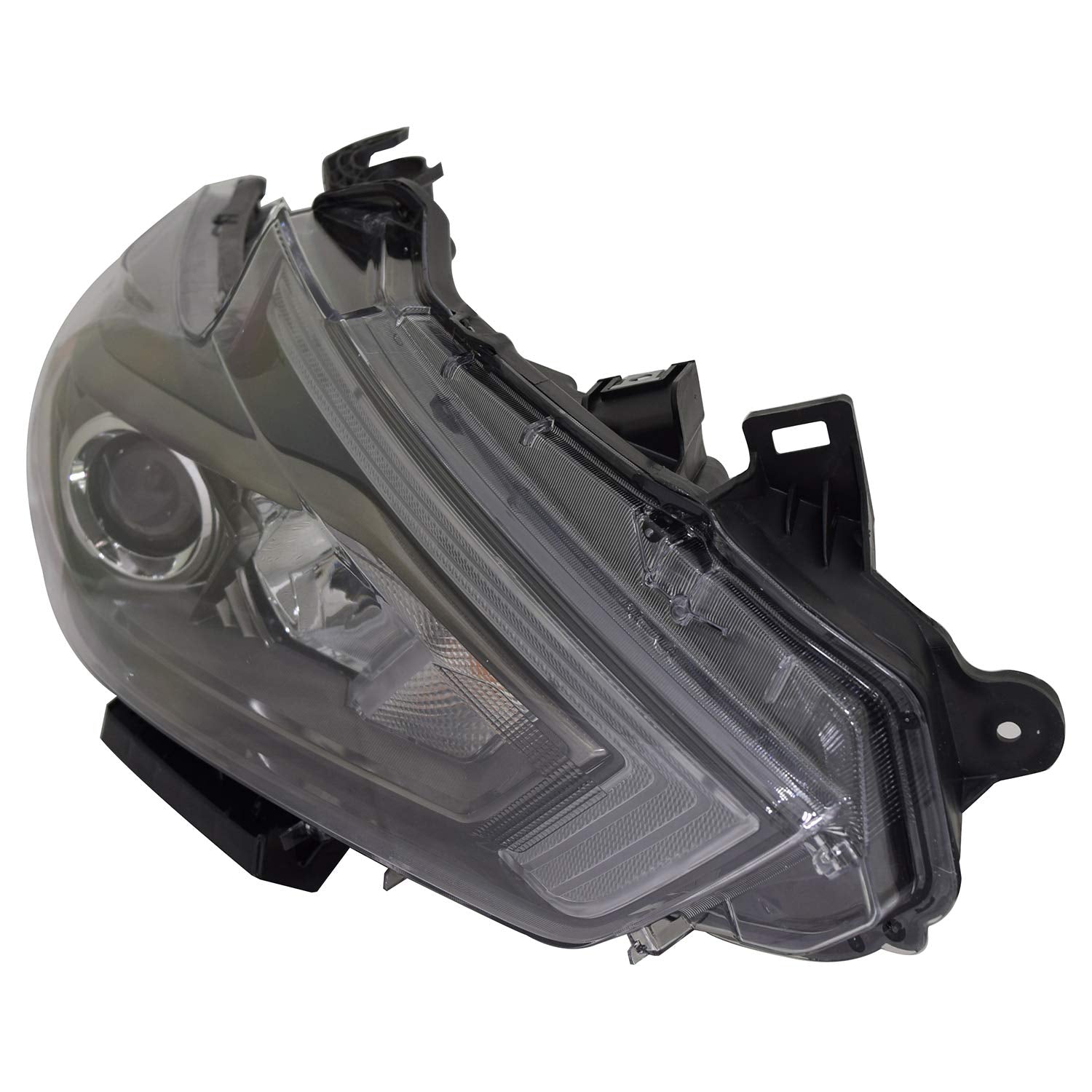 Right TYC Headlight Assembly Compatible with 2016-2018 Nissan Altima