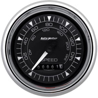 Speedometer Auto Meter 9788, 160MPH ELEC. PROGRAMMABLE Chrono Chrome