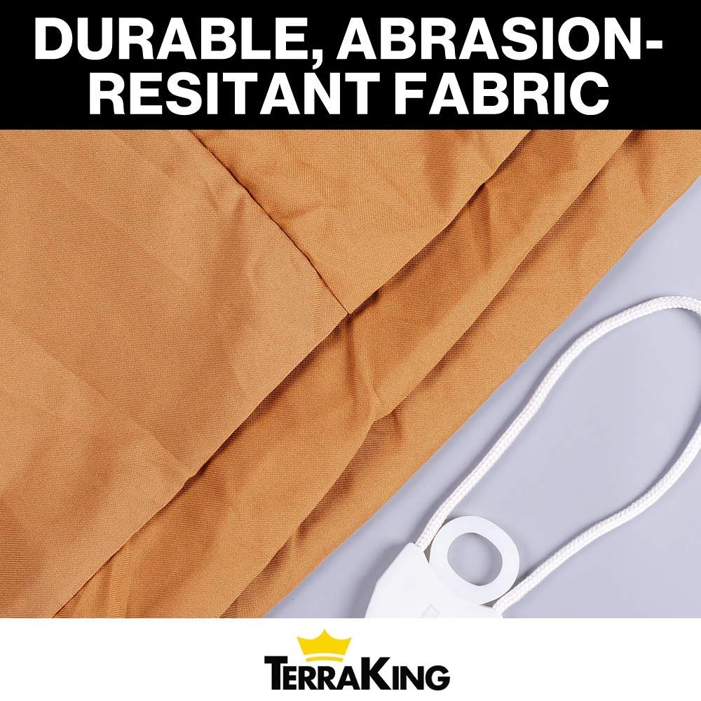 Leaf Bag XL TerraKing - Material collection systems – Ride-On Lawnmowers - Heavy Duty Material – Nylon Bottom - Fast & Easy Leaf Collection - (Fits 3-Bag Hood) [ST95033]