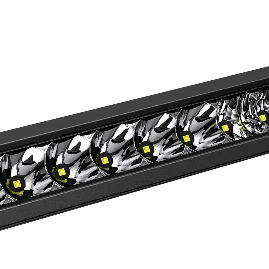 Heavy Duty Black Horse Rugged Grille Brush Bumper Guard Modular Black Come with Single Row LED Light Compatible with 2022-2024 Nissan Frontier-RU-NIFR22-B-K2
