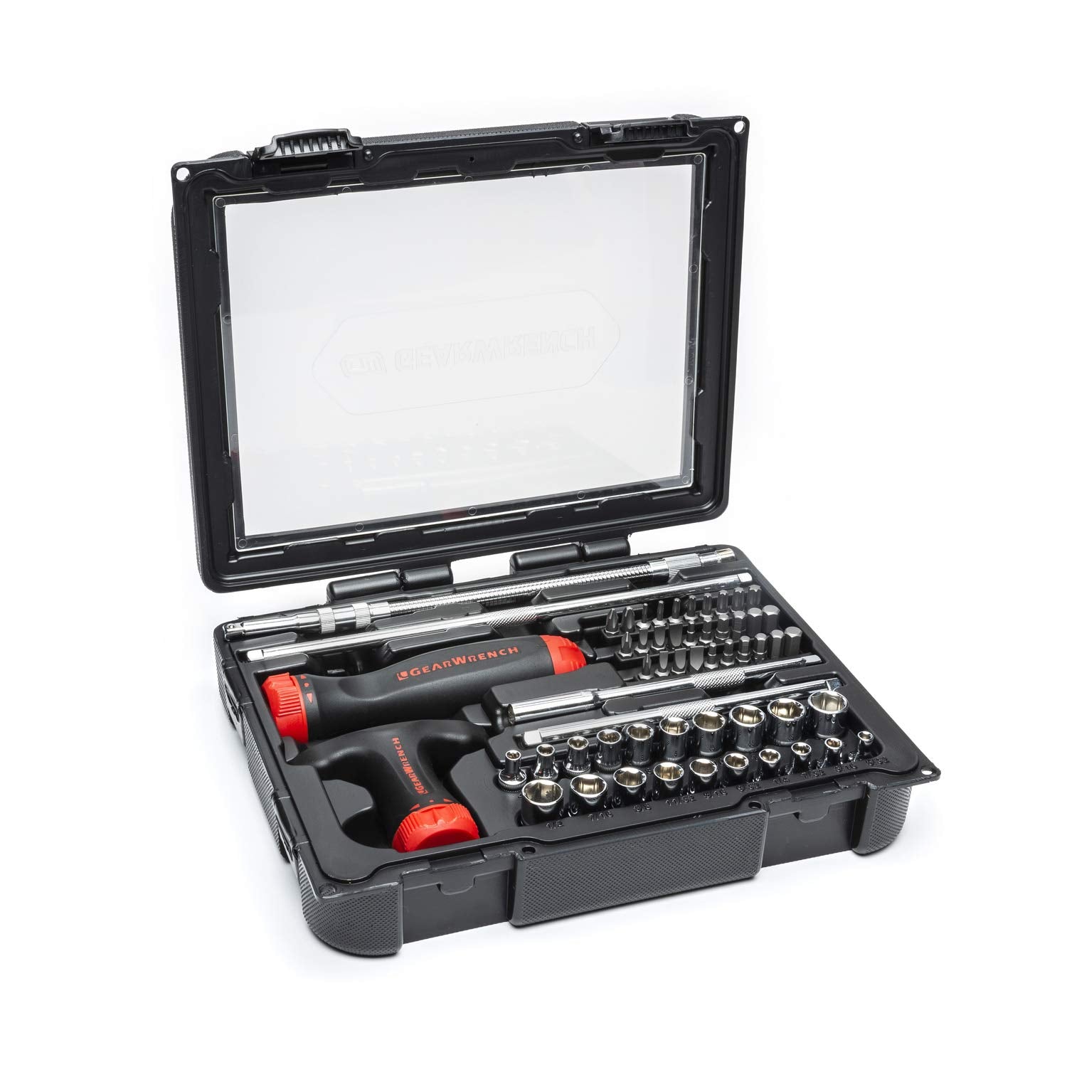 Ratcheting GEARWRENCH GearDriver Screwdriver Set 56 Pc.- 82779