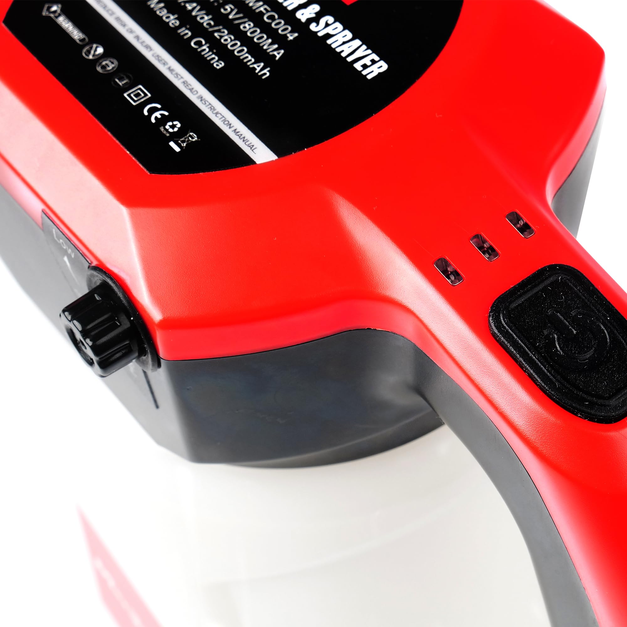 Maxshine Cordless Portable Foam Sprayer | 2L Capacity with 2600mAh Battery | Dual Spray Modes for Thick Foam | Electric Car Wash Foamer & Detailing Tool for Auto, Home & Garage Use