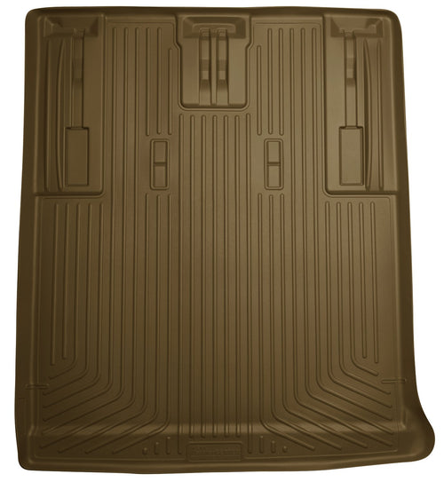 Weatherbeater Husky Liners Cargo Liner | Fits 2007-2014 Cadillac Escalade ESV/Chevrolet Suburban 1500/GMC Yukon XL 1500 | 1-pc Tan - 28273