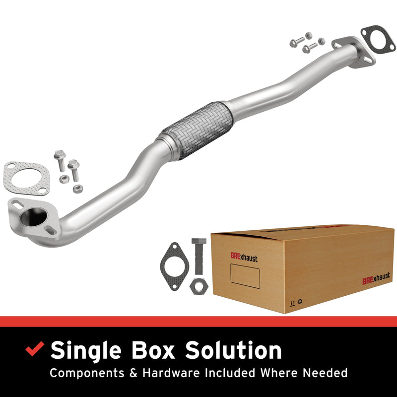 Replacement Front Pipe Kit BRExhaust 107-0201: Direct-Fit, Compatible with 05-10 Tucson, Sportage 2.0L