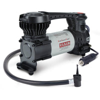 Digital VIAIR EVC84P - Portable Air Compressor Tire Inflator for Car, SUV & Truck | Preset Automatic Shut Off Feature | 12V Road Tire Pump Air Compressor 60 PSI | Press-On Chuck