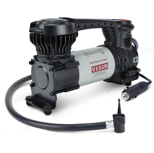 Digital VIAIR EVC84P - Portable Air Compressor Tire Inflator for Car, SUV & Truck | Preset Automatic Shut Off Feature | 12V Road Tire Pump Air Compressor 60 PSI | Press-On Chuck