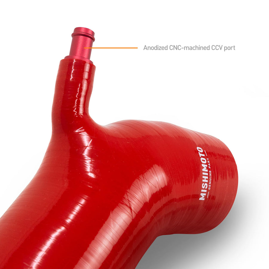 Mishimoto Air Intake Hose Kit MMHOSE-IS300-01IHRD, Compatible with Lexus IS300, 2001-2005, Red
