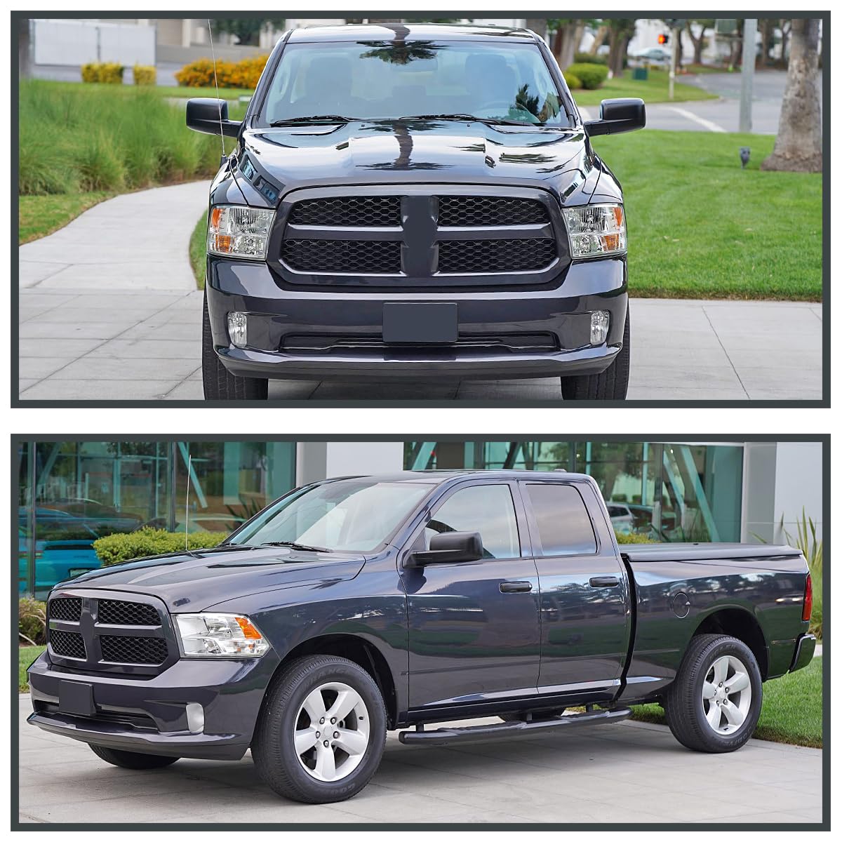 Left Driver Side View Mirror Spec-D Tuning Manual Compatible with 2009-2018 Dodge Ram 1500, 2019-2021 Classic