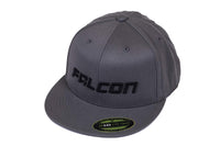 Premium Flexfit Falcon Hat Flat Visor Dark Gray - Small/Medium