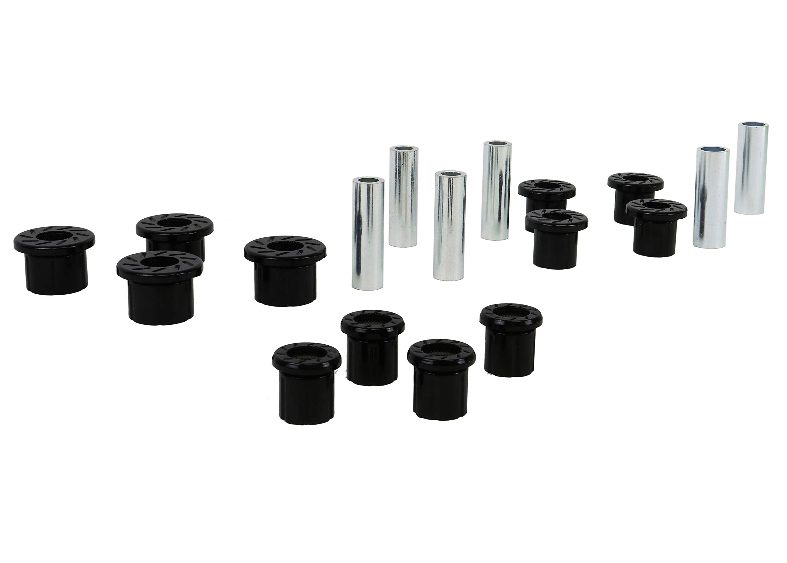 REV161.0038 - Nolathane Rear Leaf Spring And Shackle Bushings, Black