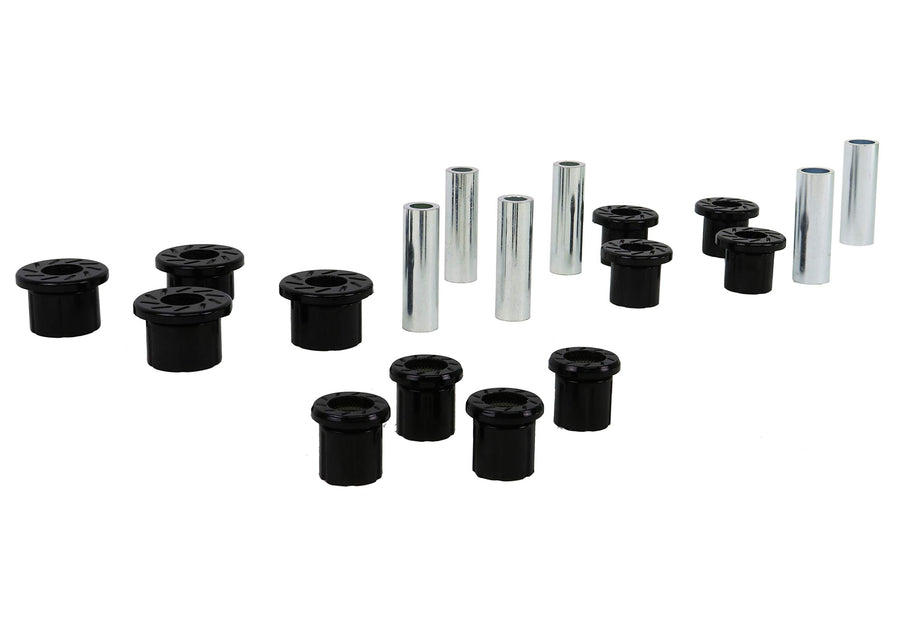 REV161.0038 - Nolathane Rear Leaf Spring And Shackle Bushings, Black