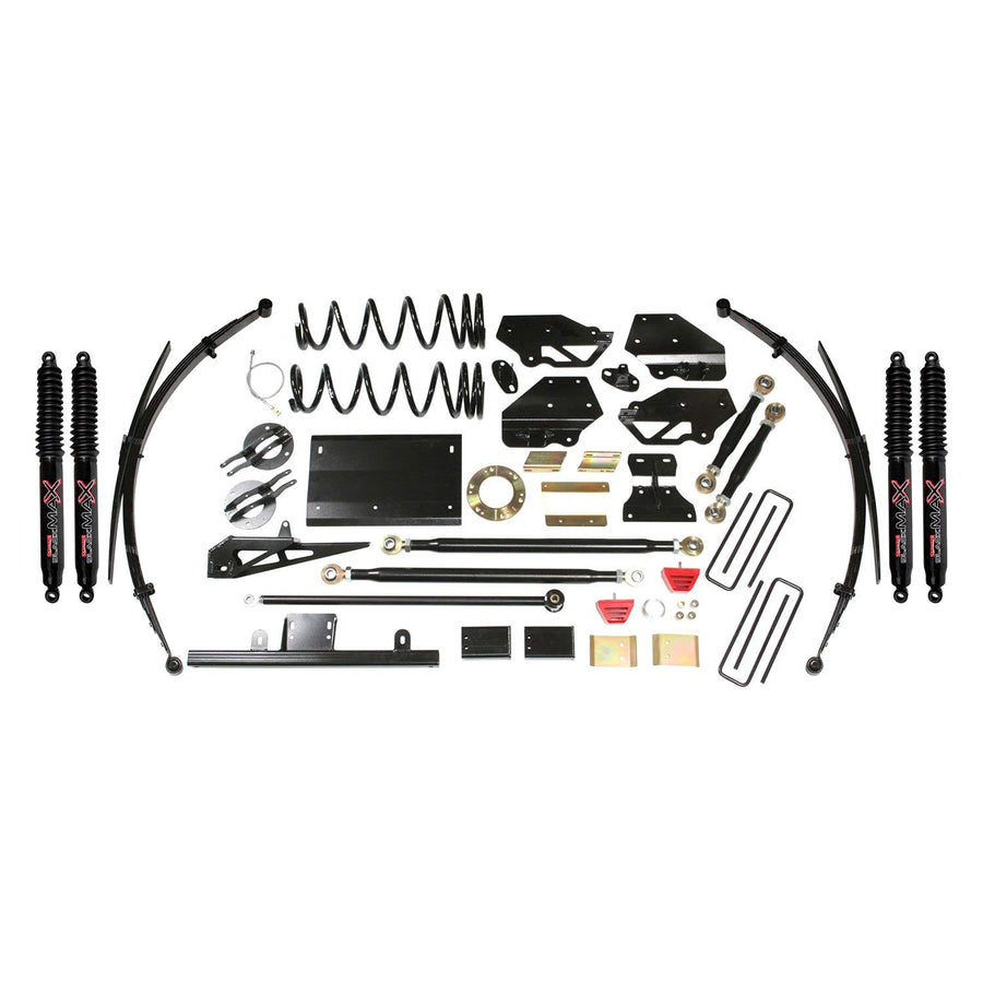Skyjacker Suspension Lift Kit D752KS-DX-B w/Shock Black MAX Shocks 7 in. Lift