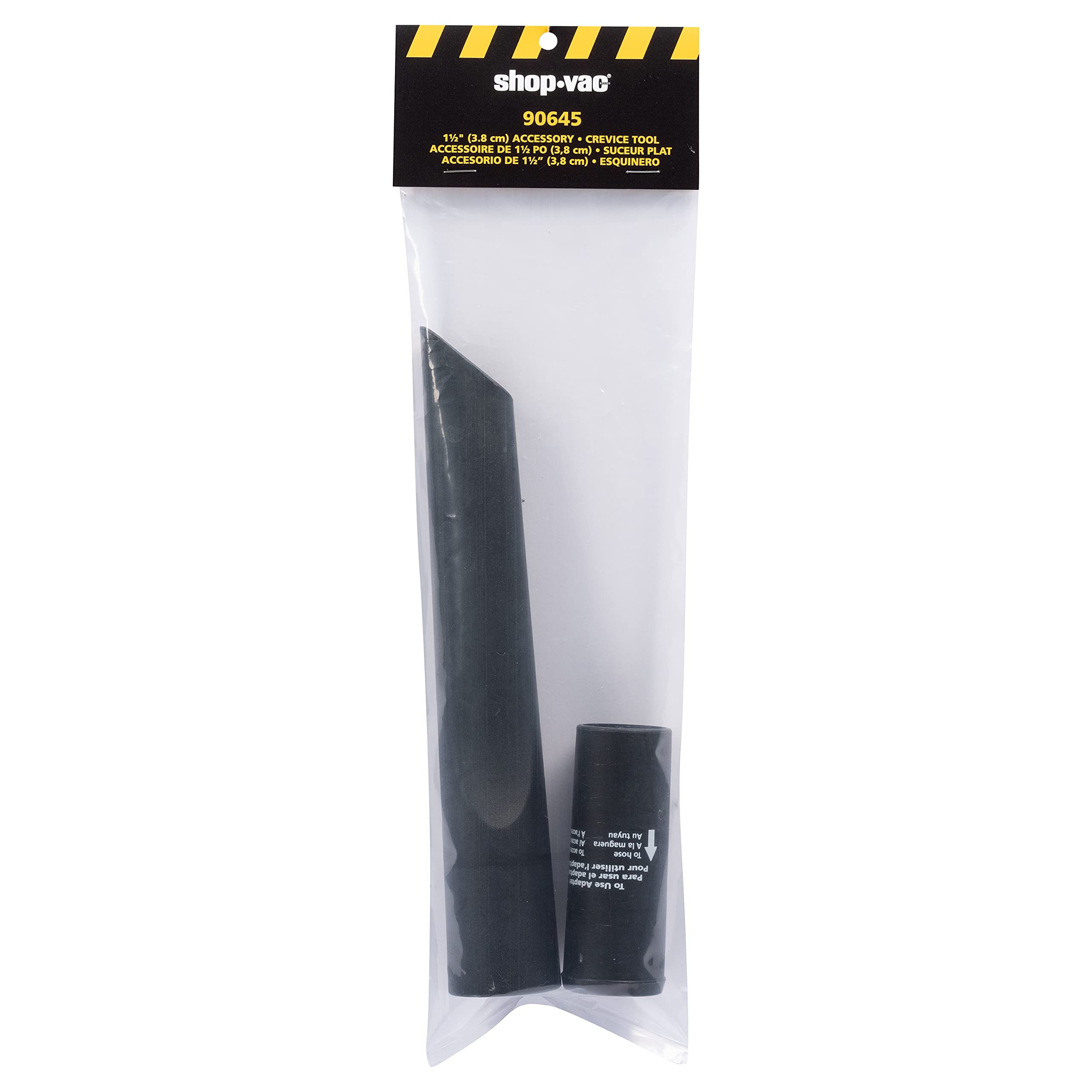 Crevice Tool Shop-Vac 9064500, 1.5 Inch Diameter, Accessing Hard-To-Reach Spots, (1-Pack)