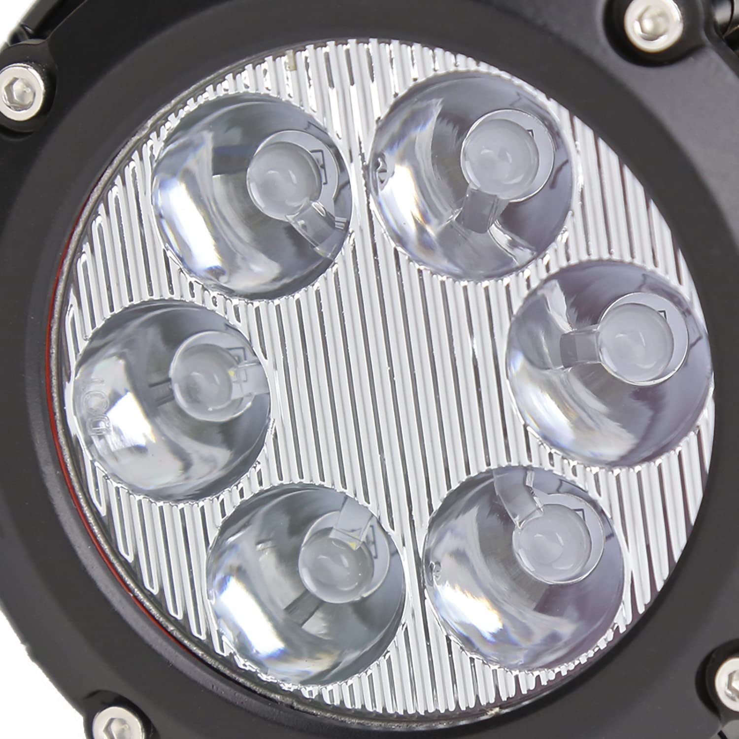 Clear Lens SPEC-D TUNING Bumper Driving LED Fog Lights Compatible with 2007-2014 GMC Yukon, Chevy Tahoe, Suburban, L+R Pair Assembly