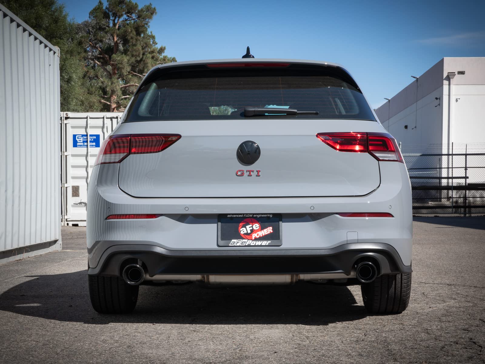 aFe Power 3" to 2.5" Stainless Steel Cat-Back Exhaust Gemini XV | FITS 2022-2023 Volkswagen GTI MK8 (49-36451)