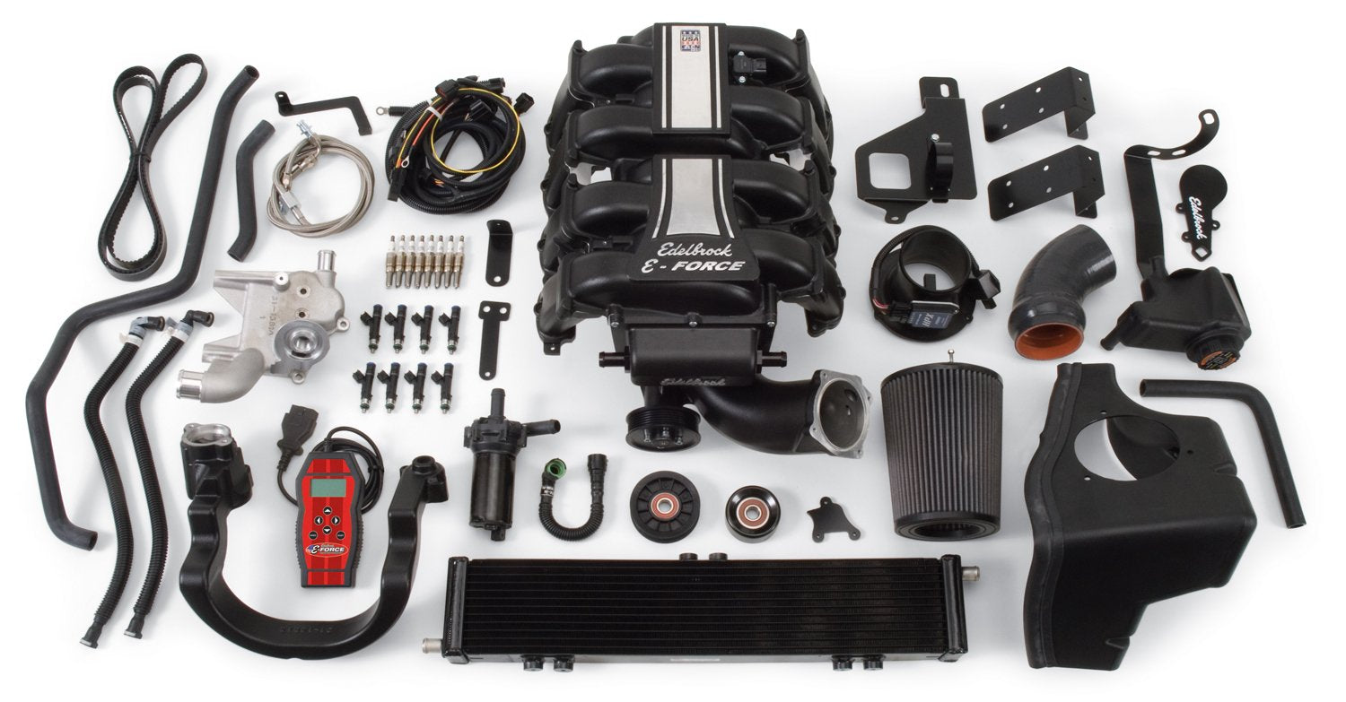 Edelbrock E-Force Supercharger Kit EDL1581 for Ford F-150 Street Legal