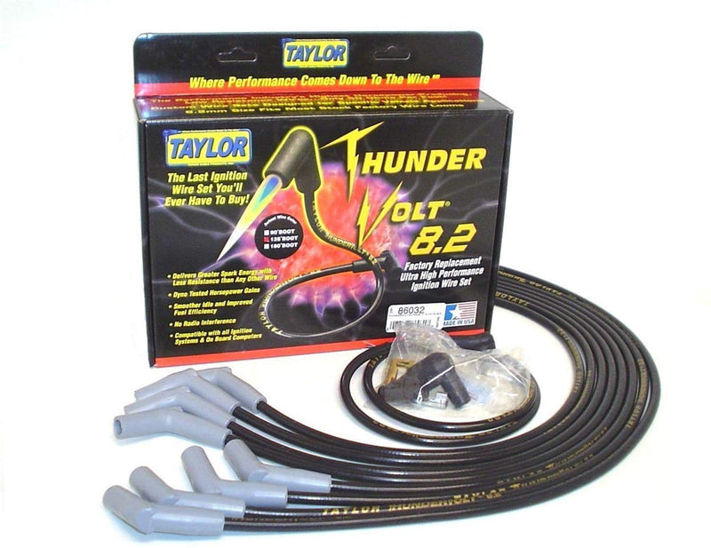 Thundervolt 8.2 Plug Wire Set taylor BBC Black
