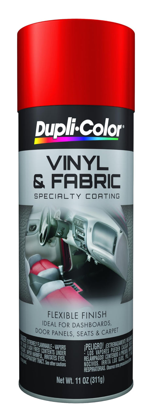 Vinyl and Fabric Coating Spray Paint Dupli-Color - Red - 11 oz Aerosol Can