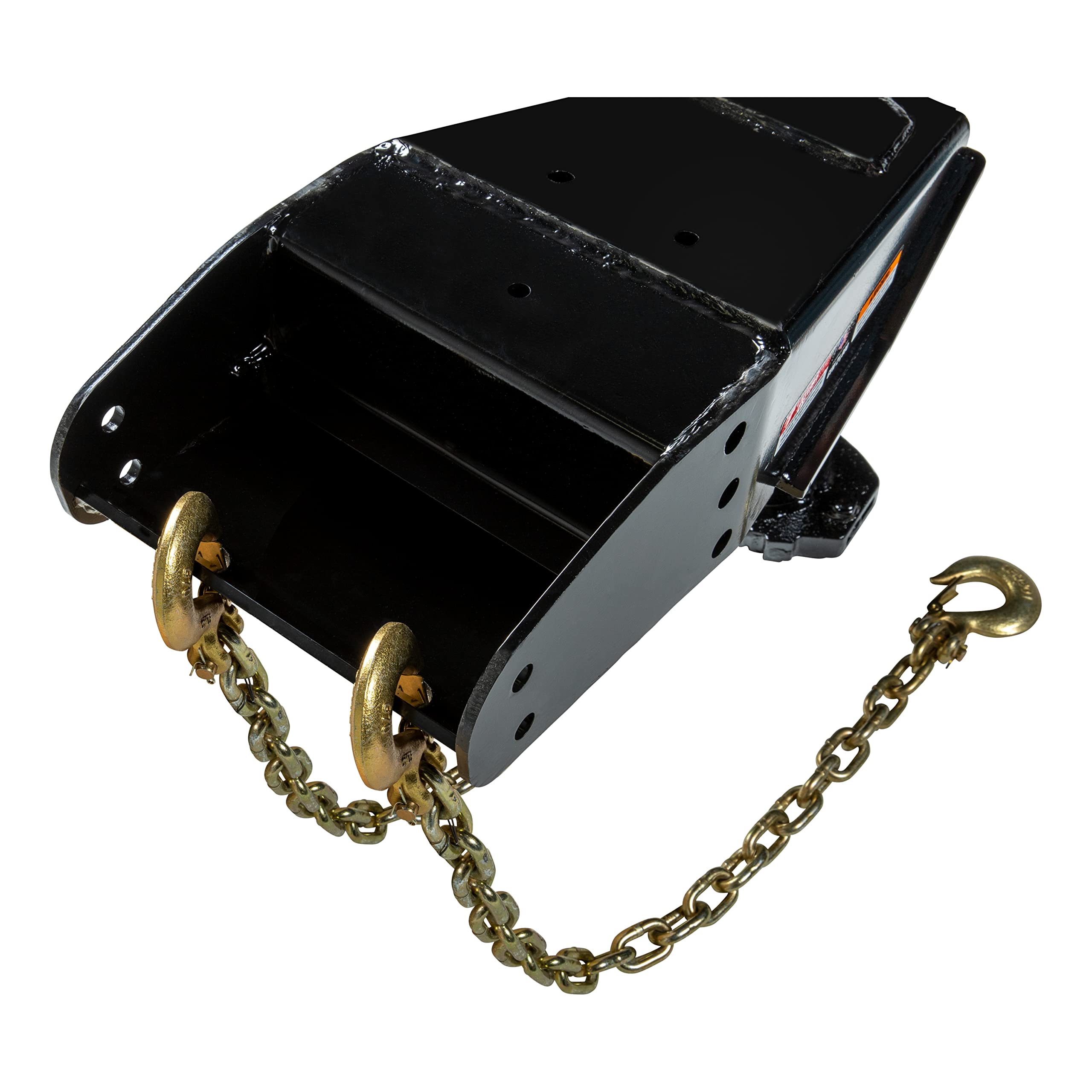 Lippert Connect Gooseneck 21K Capacity — Replaces Standard 5th Wheel Pin Boxes for RVs upfitted with Lippert Space-Saver Upper Deck Chassis — Powder Coat Finish — 1-Year Warranty - 2020043670