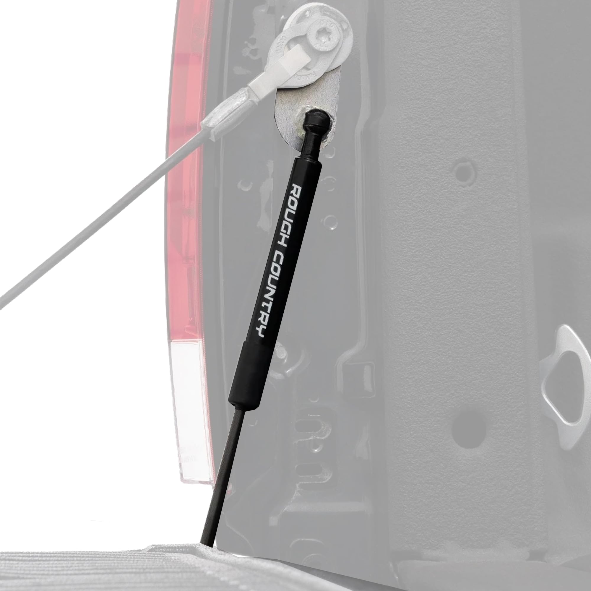 Rough Country Tailgate Assist Hydraulic for Ford F-250/F-350 Super Duty (1999-2016) - Smooth, Safe & Controlled Lowering Tailgate