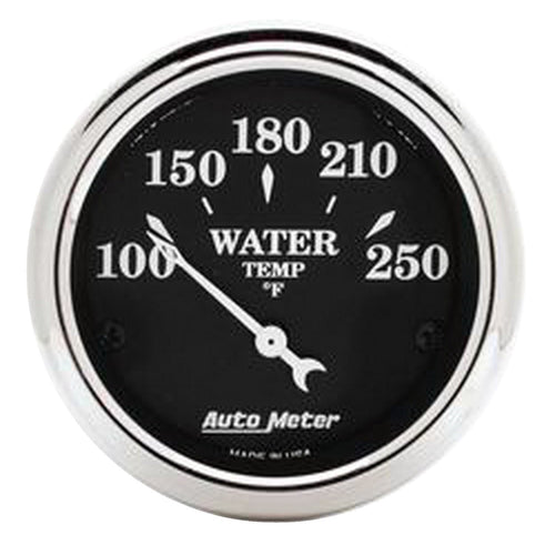 Auto Meter Old Tyme Black 1737 Water Temperature Gauge