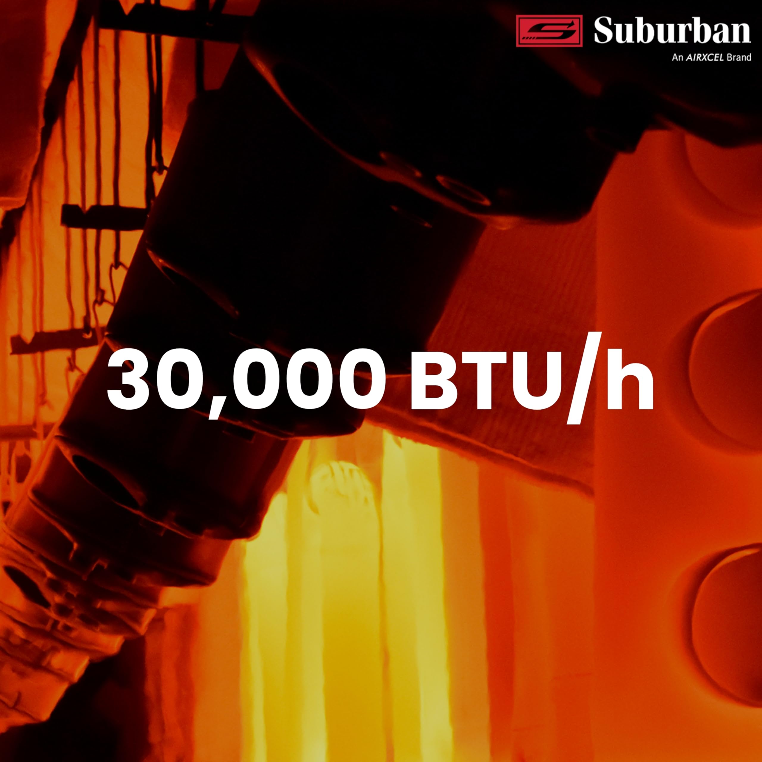 Suburban Ducted SF Series Low Profile Furnace SF-35VHFQ 35,000 BTU/h LP Gas Model 2587A